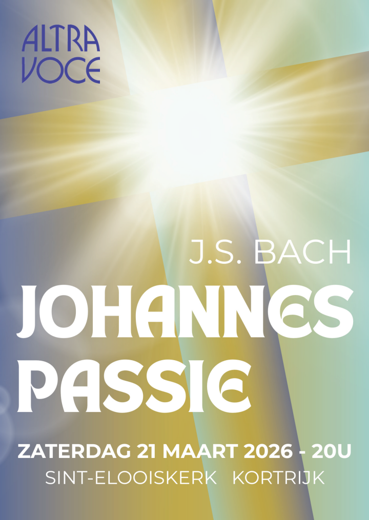 Convert Johannes-Passion (BWV 245) van Johann Sebastian Bach - Kortrijk - 21 maart 2026
